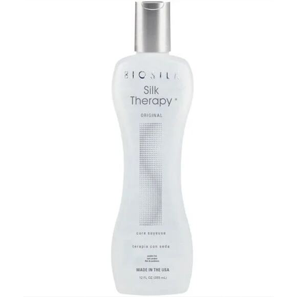 BioSilk Silk NEW Therapy Original Leave in Hair Treatment Cure – Jumbo 12oz - Picture 1 of 4